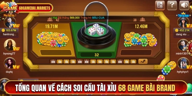 Tổng quan một số thông tin về cách soi cầu tài xỉu 68 game bài